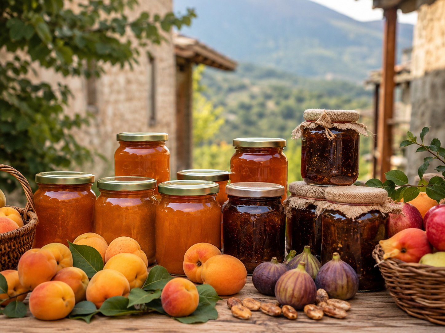 Apricot & Mountain Fruit Preserve Cluster