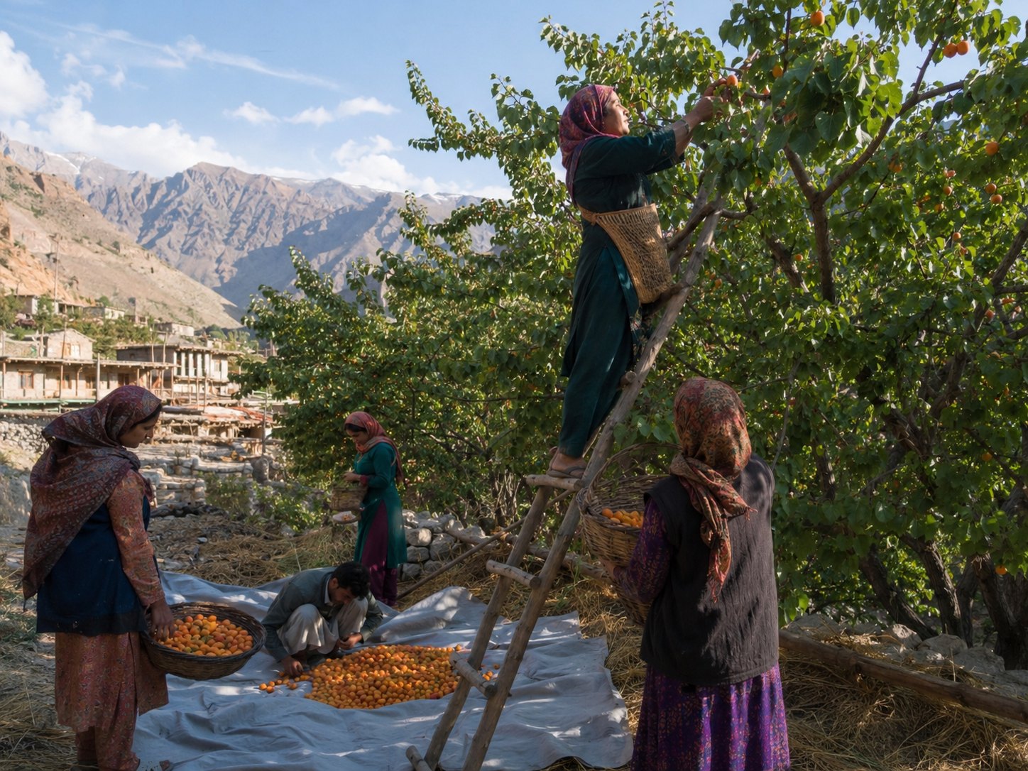 Apricot & Mountain Fruit Preserve Cluster
