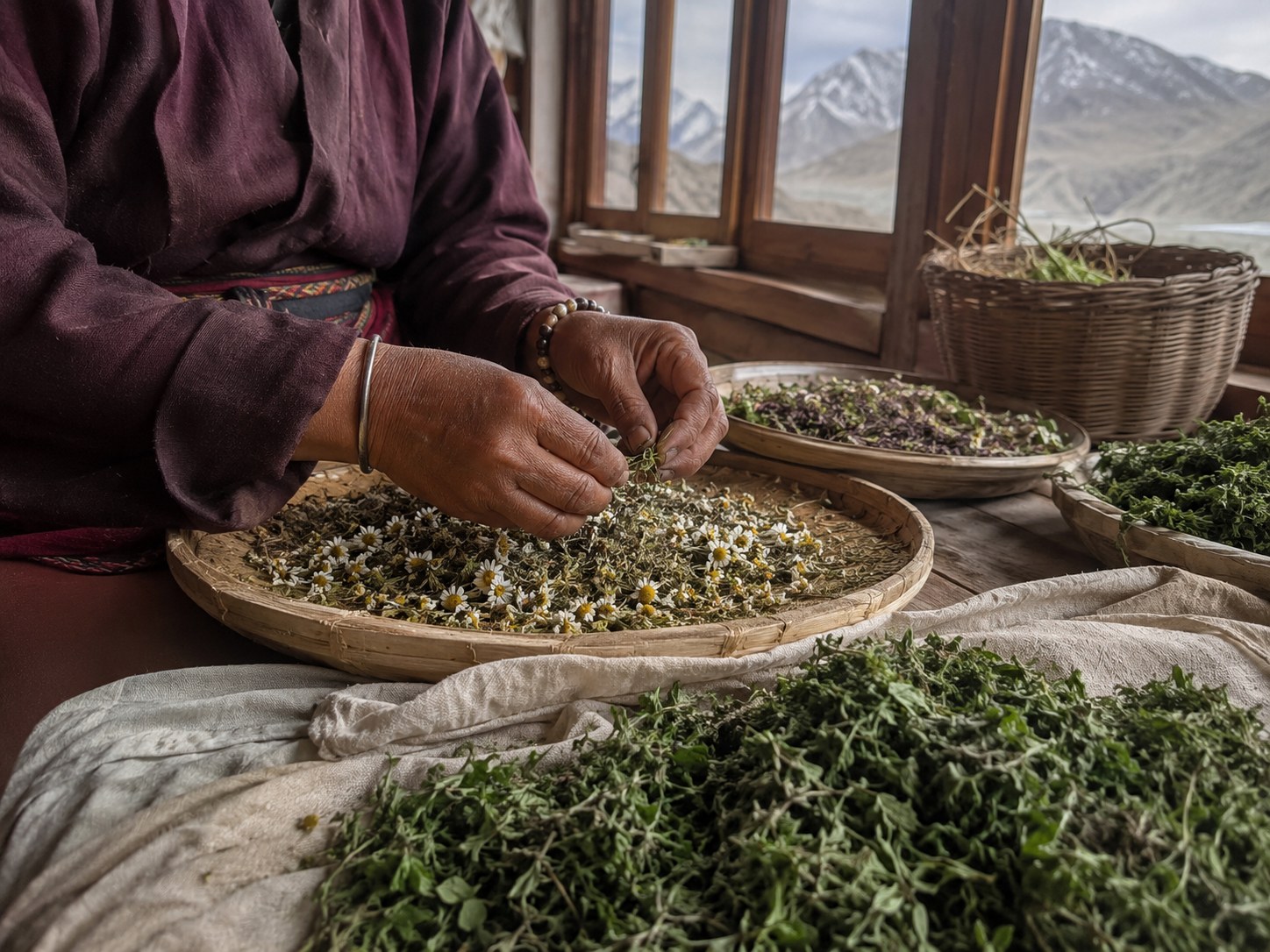 Traditional Grain & Ladakhi Pantry Cluster