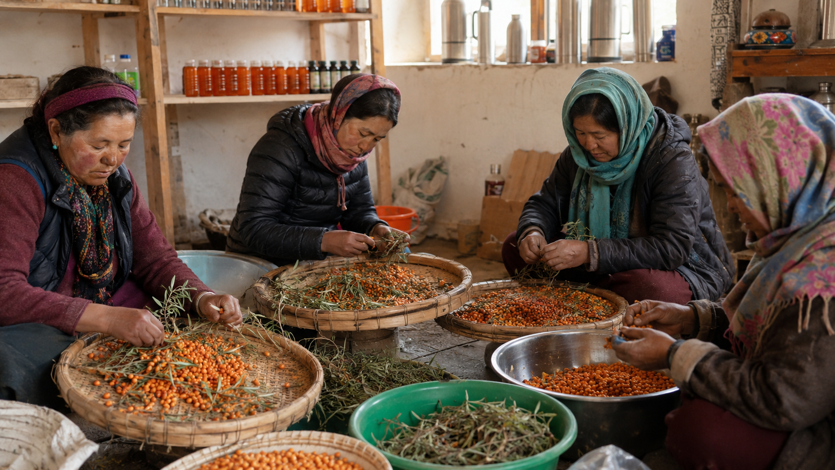 Diskit Seabuckthorn Processing Group