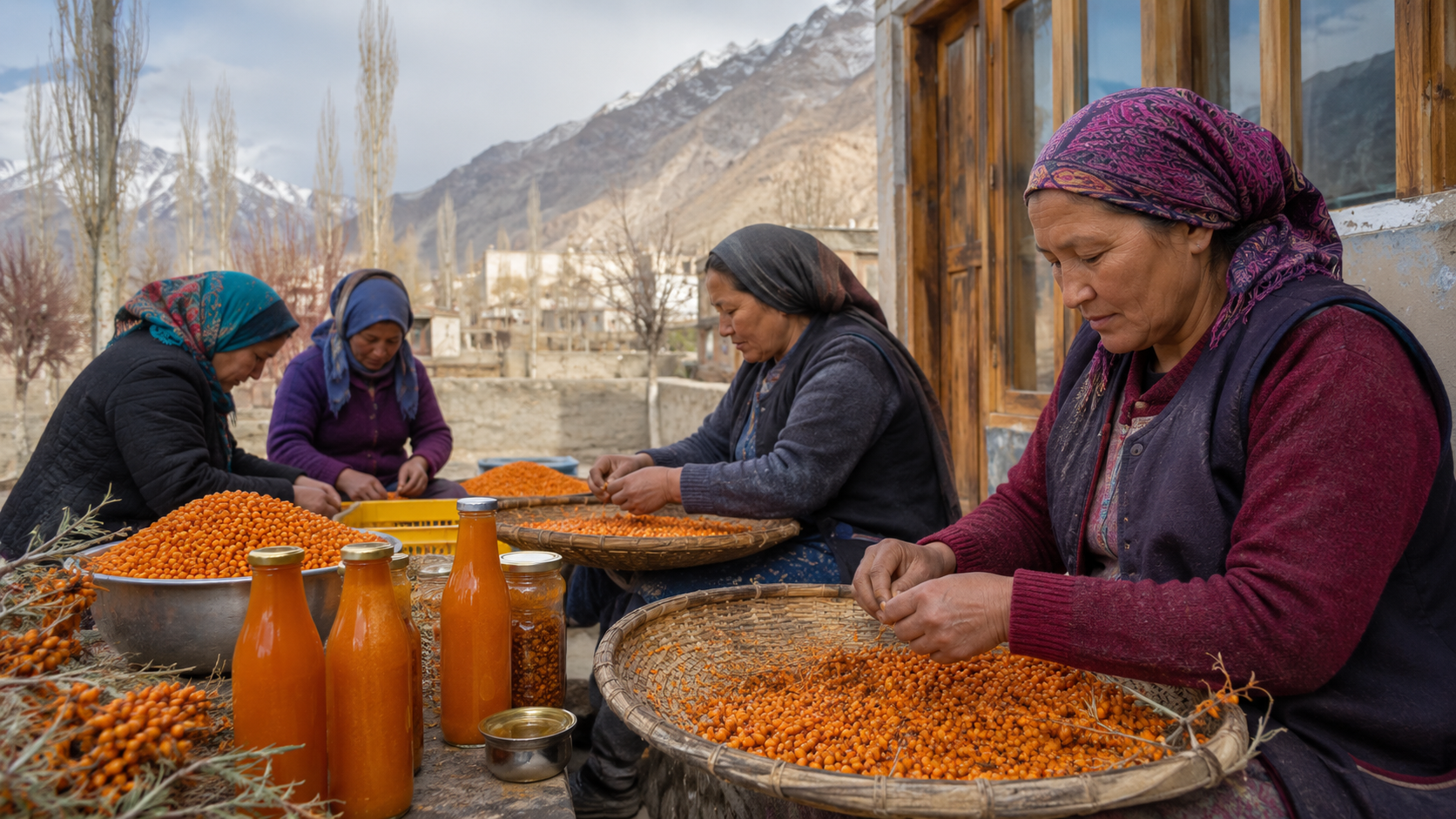 Diskit Seabuckthorn Processing Group