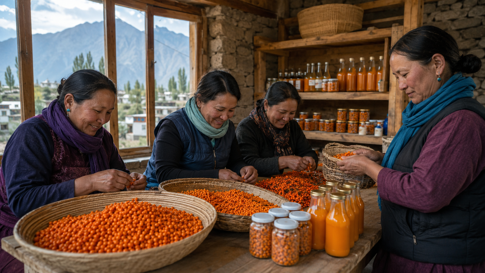 Diskit Seabuckthorn Processing Group