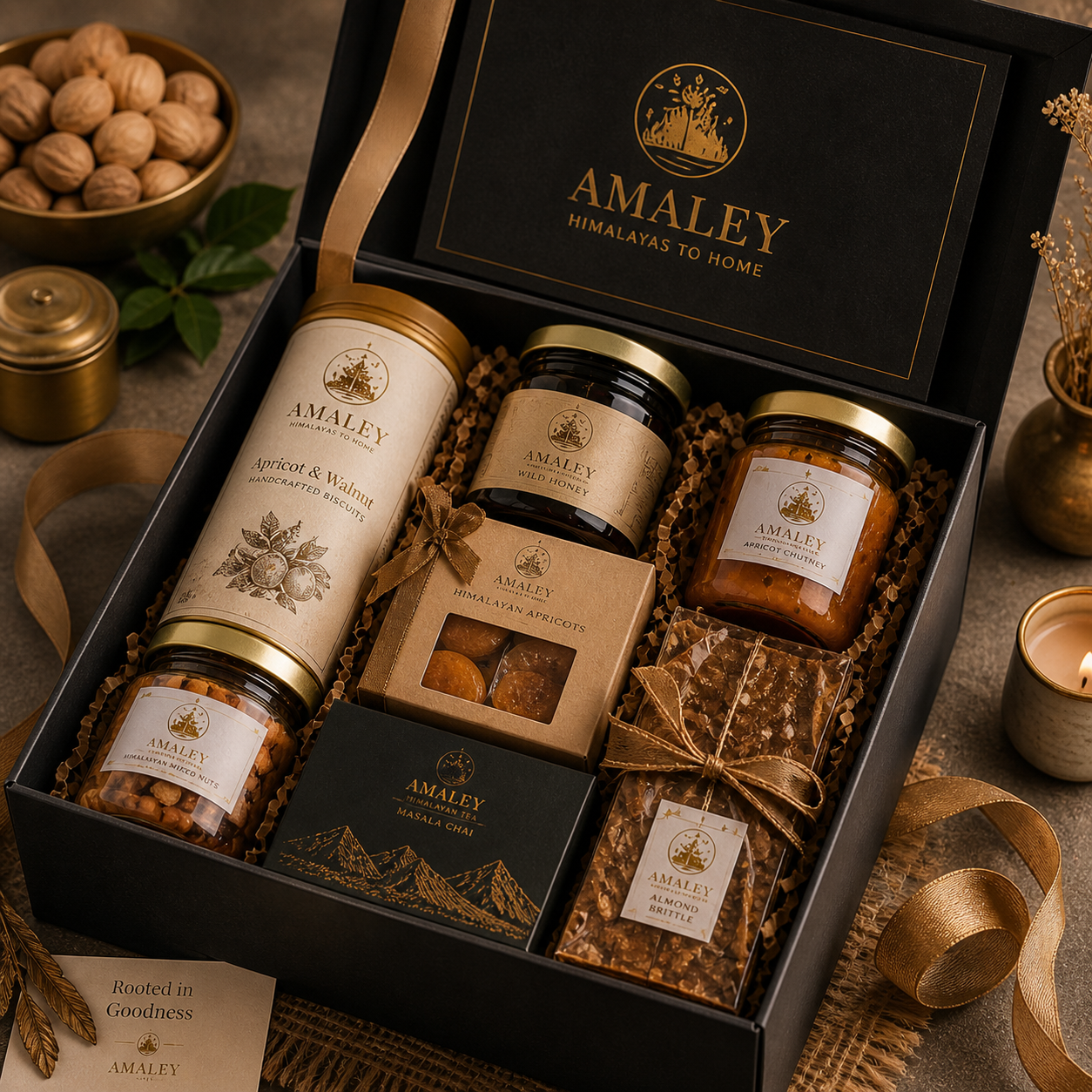 Amaley Himalayan ingredients and spices